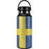 Sweden Flag Distressed Hydro Flask 32oz Wide Mouth Skin